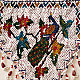 Saurashtra Bead Work - Old & Antique Wall Hanging - Toran