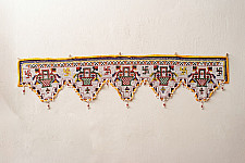 Prachin . प्राचीन  ❂ Old & Antique Wall Hanging - Swastik Toran