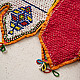 Saurashtra Bead Work - Old & Antique Wall Hanging - Toran Lion Motif