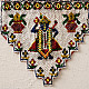 Saurashtra Bead Work - Old & Antique Wall Hanging - Shrinathji