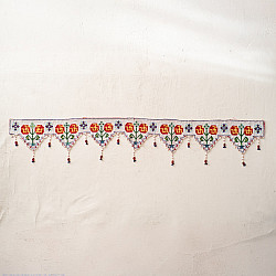 Prachin . प्राचीन  ❂ Old & Antique Wall Hanging - Om Toran (51")