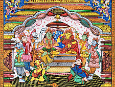 Chitra Katha . चित्र कथा | Pattachitra Traditional Painting ~ Ramayana