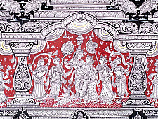 Chitra Katha . चित्र कथा | Pattachitra Traditional Painting ~ Krishna Story