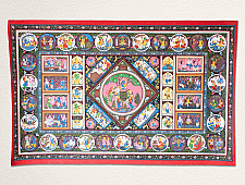 Chitra Katha . चित्र कथा | Pattachitra Traditional Painting ~ Krishna & Gopi