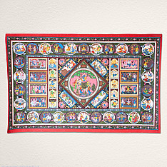 Chitra Katha . चित्र कथा | Pattachitra Traditional Painting ~ Krishna & Gopi