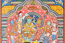 Chitra Katha . चित्र कथा | Pattachitra Traditional Painting ~ Ramayana Story