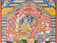 Chitra Katha . चित्र कथा | Pattachitra Traditional Painting ~ Ramayana Story