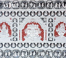 Chitra Katha . चित्र कथा | Pattachitra Traditional Painting ~ Panchmukhi Ganesha