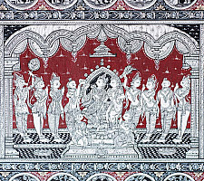 Chitra Katha . चित्र कथा | Pattachitra Traditional Natural Color Painting ~ Ramayana Story