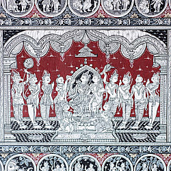 Chitra Katha . चित्र कथा | Pattachitra Traditional Natural Color Painting ~ Ramayana Story