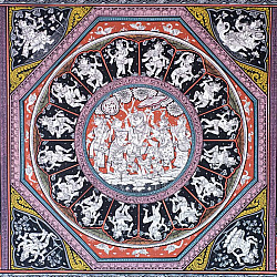 Chitra Katha . चित्र कथा | Pattachitra Traditional Painting ~ Madhav Leela