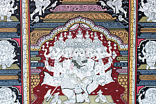 Chitra Katha . चित्र कथा | Pattachitra Traditional Painting With Natural Color ~ Ganesha Story