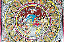 Chitra Katha . चित्र कथा | Pattachitra Traditional Painting with Natural Color ~ Echoes of the Ramayan