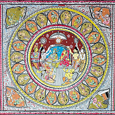 Chitra Katha . चित्र कथा | Pattachitra Traditional Painting with Natural Color ~ Echoes of the Ramayan