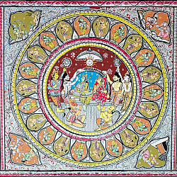 Chitra Katha . चित्र कथा | Pattachitra Traditional Painting with Natural Color ~ Echoes of the Ramayan