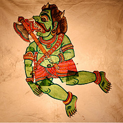 Leather Puppets | Asura Hidimb