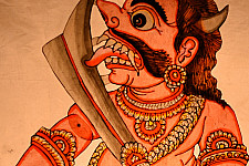 Leather Puppets | Asura / Bakasura