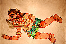 Leather Puppets | Asura / Bakasura