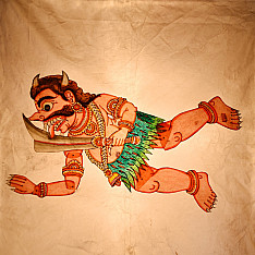 Leather Puppets | Asura / Bakasura