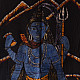 shop handcrafted batik shiva painting