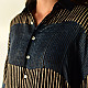 buy Ajrakh Block Printed Modal Silk Shirt