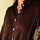 buy Ajrakh Block Printed Modal Silk Shirt