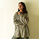 buy Ajrakh Printed Modal Silk Shirt