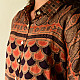 Shop Designer Silk Shirt with Ajrakh Print