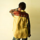 Designer Silk Shirt - Natural Colour Ajrakh Print