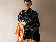 Pasham ~ Pure Pashmina Sozni Embroidered Woolen Stole