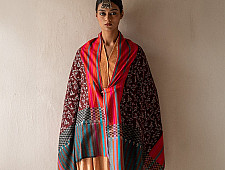 Pasham ~ Pashmina Sozni Embroidered Woolen Stole