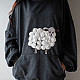 buy Handcrafted Embroidered Hoodie - Sheep design