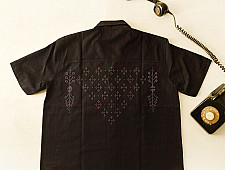 Handloom Tangaliya Shirt  ~ Pure Cotton | Unisex 
