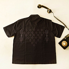 Handloom Tangaliya Shirt  ~ Pure Cotton | Unisex 
