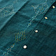 buy Tangaliya Handwoven Unisex Shirt Blue colour