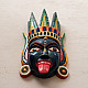 shop handmade wooden mask - kaali