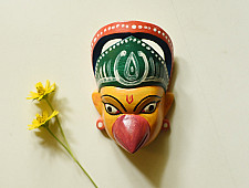 Handmade Wooden Mask - Garuda