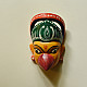 Handmade wooden mask - Garuda