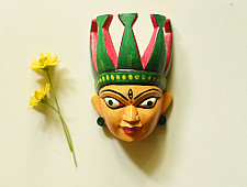 Handmade Wooden Mask - Tribal