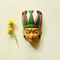Handmade Wooden Mask - Tribal