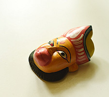 Handmade Wooden Mask - Hanuman