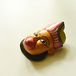 Handmade Wooden Mask - Hanuman