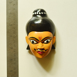 Handmade Wooden Mask - Eklavya