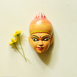 Handmade Wooden Mask - Meera