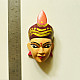 hand painted wooden mask - Tribal-women