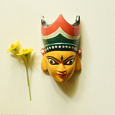 Handmade Wooden Mask from Bangal