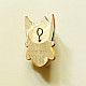 shop handmade wooden mask - Meera