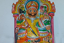 Molela | Mitti Ki Murti - Handmade Terracotta Plaques - Shivaji