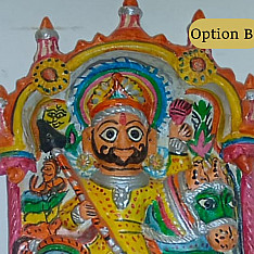 Molela | Mitti Ki Murti - Handmade Terracotta Plaques - Shivaji