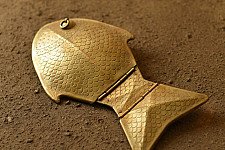 Ahar ✽ Brass - Fish Platter
